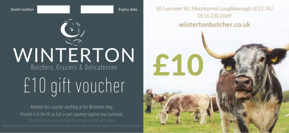 £10 Winterton Voucher